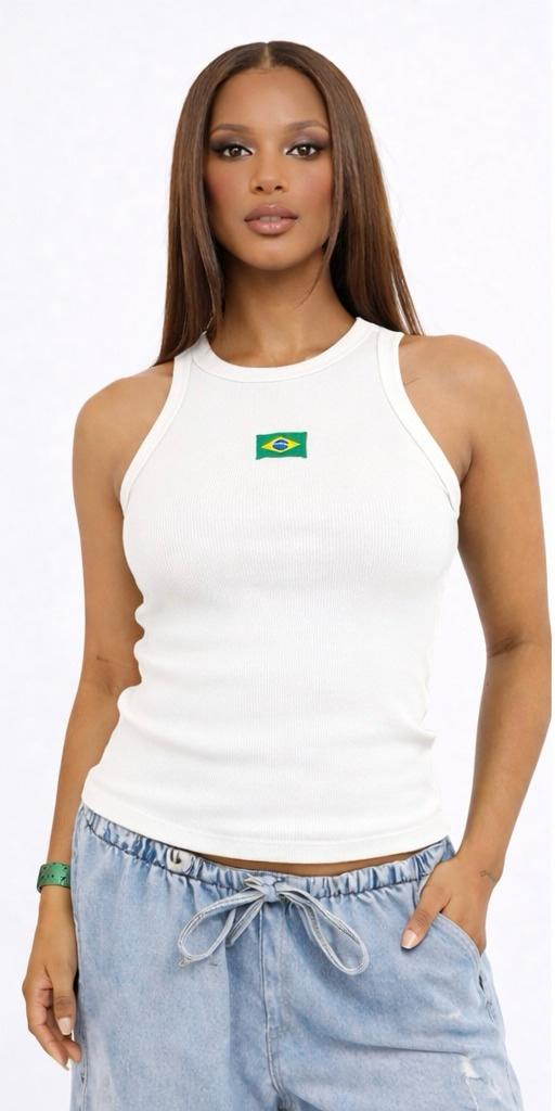 Kit 4 regatas Alma Brasil (Promoção)